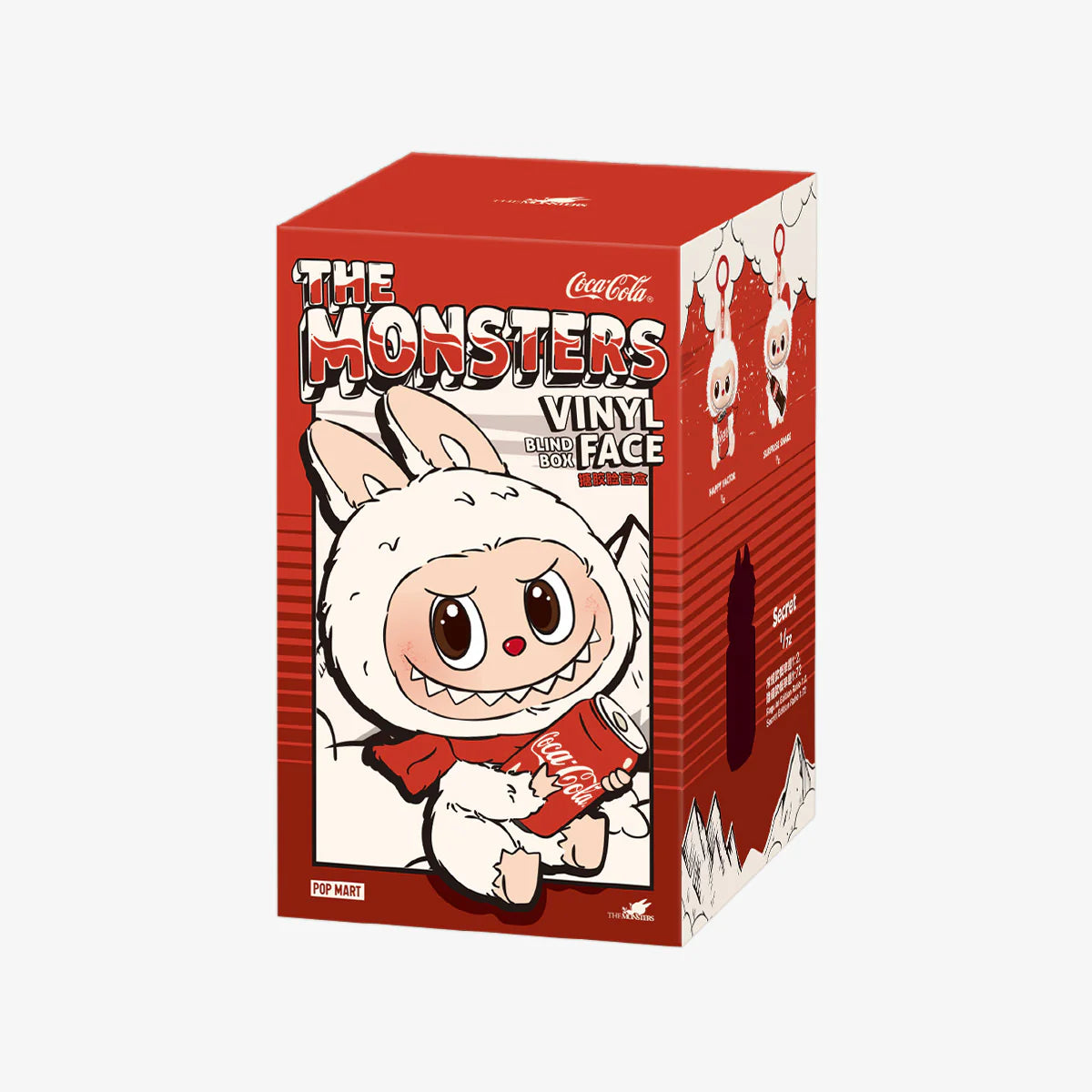 Blind Box - Luck - Cute Coke Labubu Plush – Limited‑Edition Fuzzy Bunny‑Eared Monster - Big Into Energy Collection