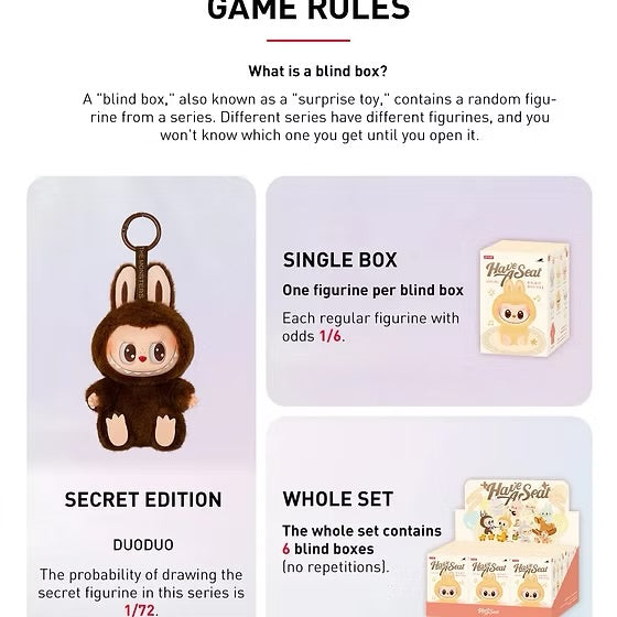 Labubu “Have A Seat” Blind Box