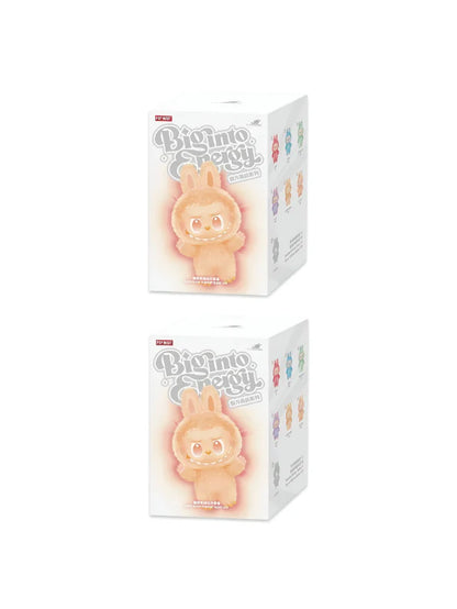 Pack Of 2 Set - Blind Box Labubu Plush – Limited-Edition Fuzzy Bunny‑Eared Monster - Big Into Energy Collection