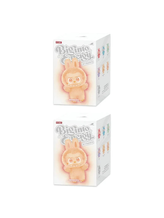 Pack Of 2 Set - Blind Box Labubu Plush – Limited-Edition Fuzzy Bunny‑Eared Monster - Big Into Energy Collection